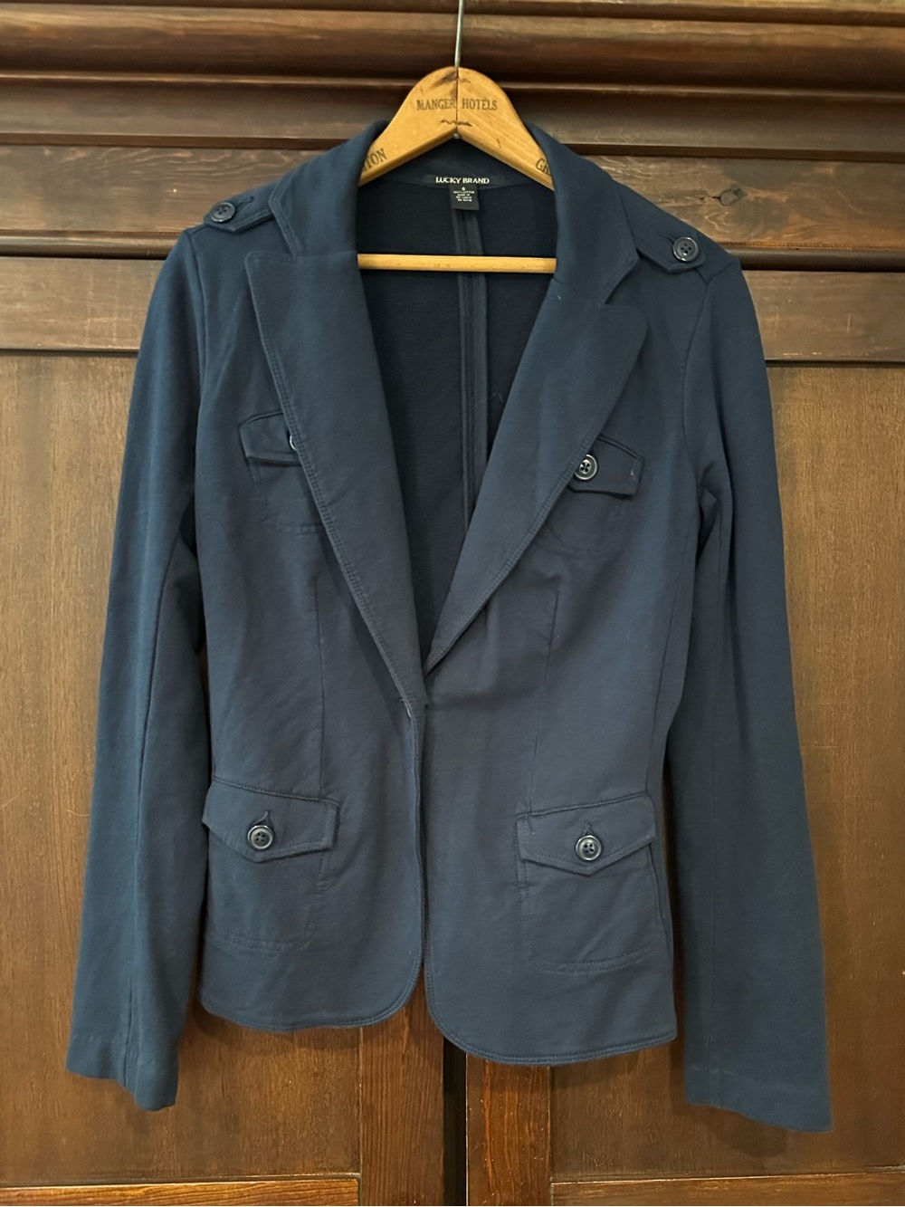 Lucky Brand • women’s blazer • jacket • coat • 100% cotton